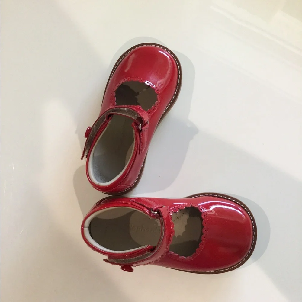 Red Patent Leather Mary Jane Kids Shoe